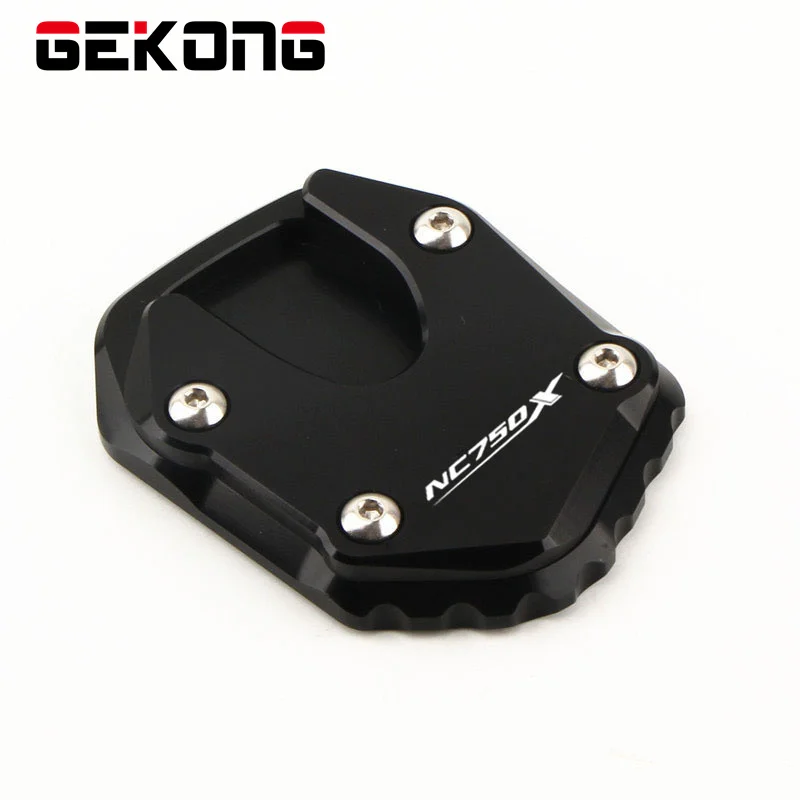 لهوندا NC750X 2021 2022 2023 2024 NC 750X NC750 X دراجة نارية القدم الجانب حامل لوحة مسنده المكبر دعم تمديد الوسادة #4