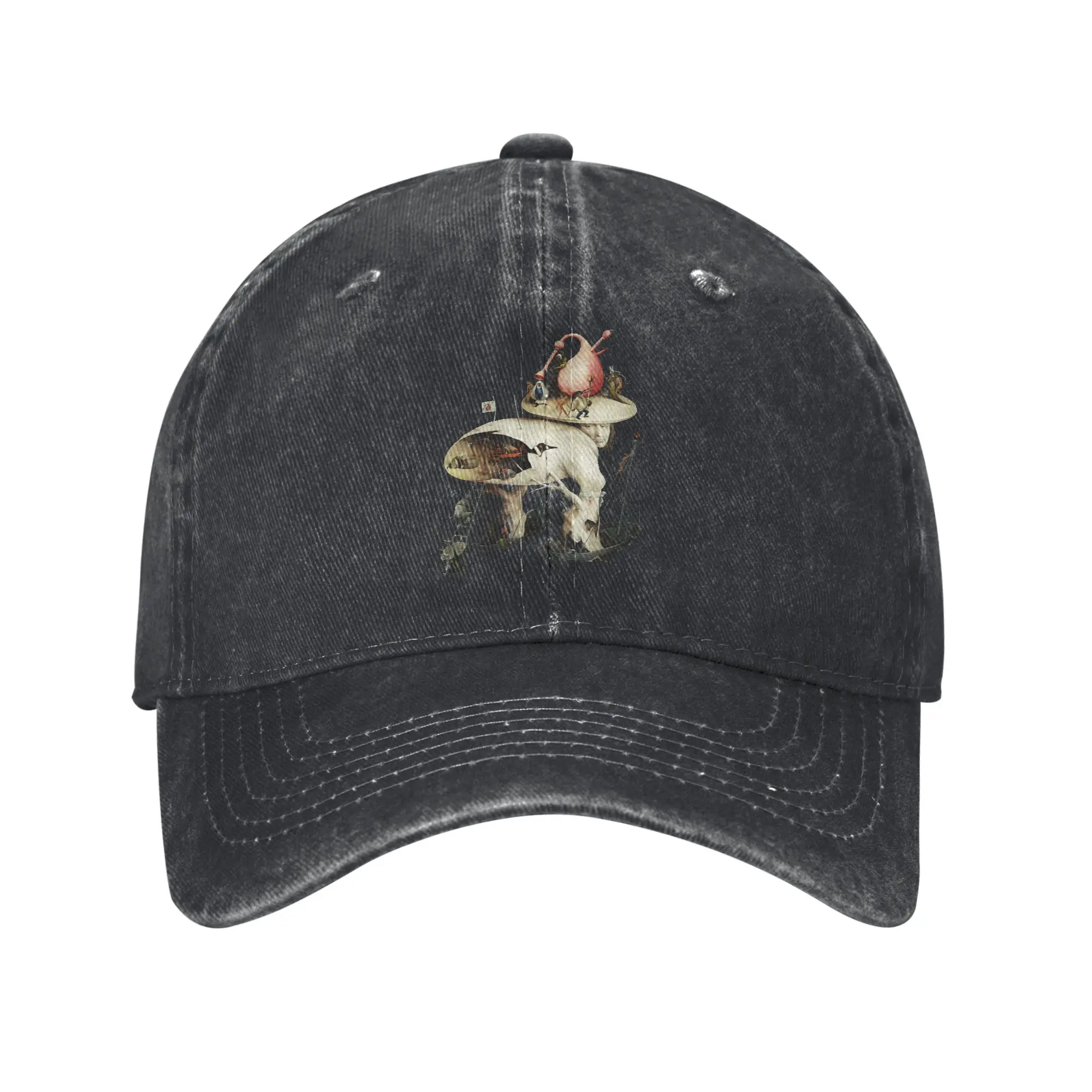 Hieronymus Bosch The Garden of Earthly Delights Hell Casual Baseball Cap  Trucker Hat Summer High Quality Unisex Snapback Cap