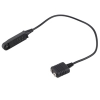A58 K Head 2Pin Walkie Talkie Audio Cable Adapter For Baofeng BF 9700 A 58 UV XR