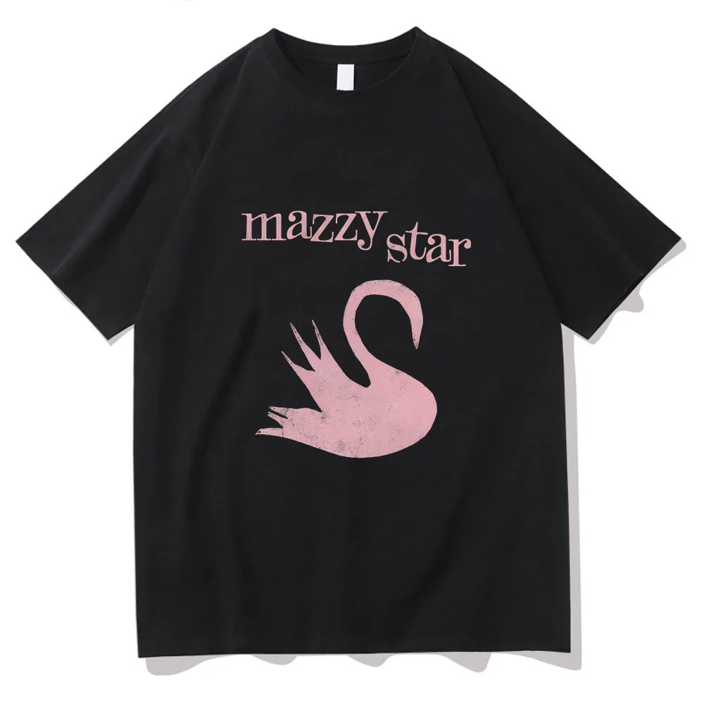 Alternative Rock Band Mazzy Star T-shirt Funny Graphic Printing Tee-shirt Short Sleeve Cotton Women Men Tshirts Ropa De Mujer