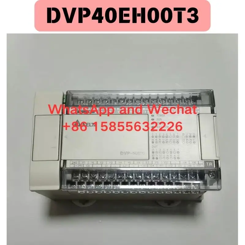 Used DVP40EH00T3 PLC Functional test OK Fast delivery