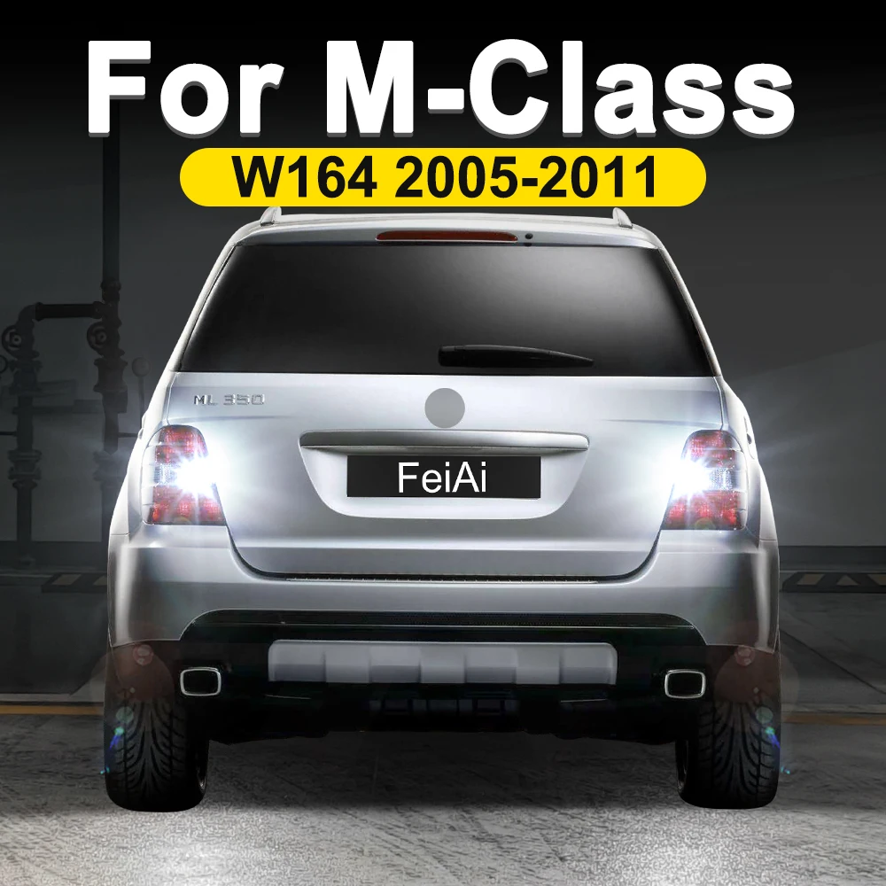 

For Mercedes M Class W164 LED Reverse Lights Backup Bulb Reversing Lamp Back Up Light W164 2005 2006 2007 2008 2009 2010 2011