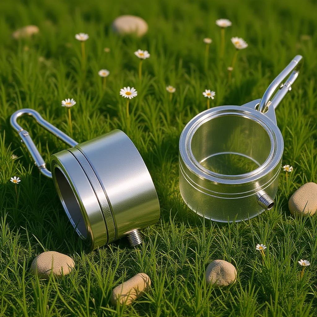 

1Set Flag Pole Clips Aluminum Alloy Flagpole Accessories with Swivel Feature for Outdoor Boat Garden Flag