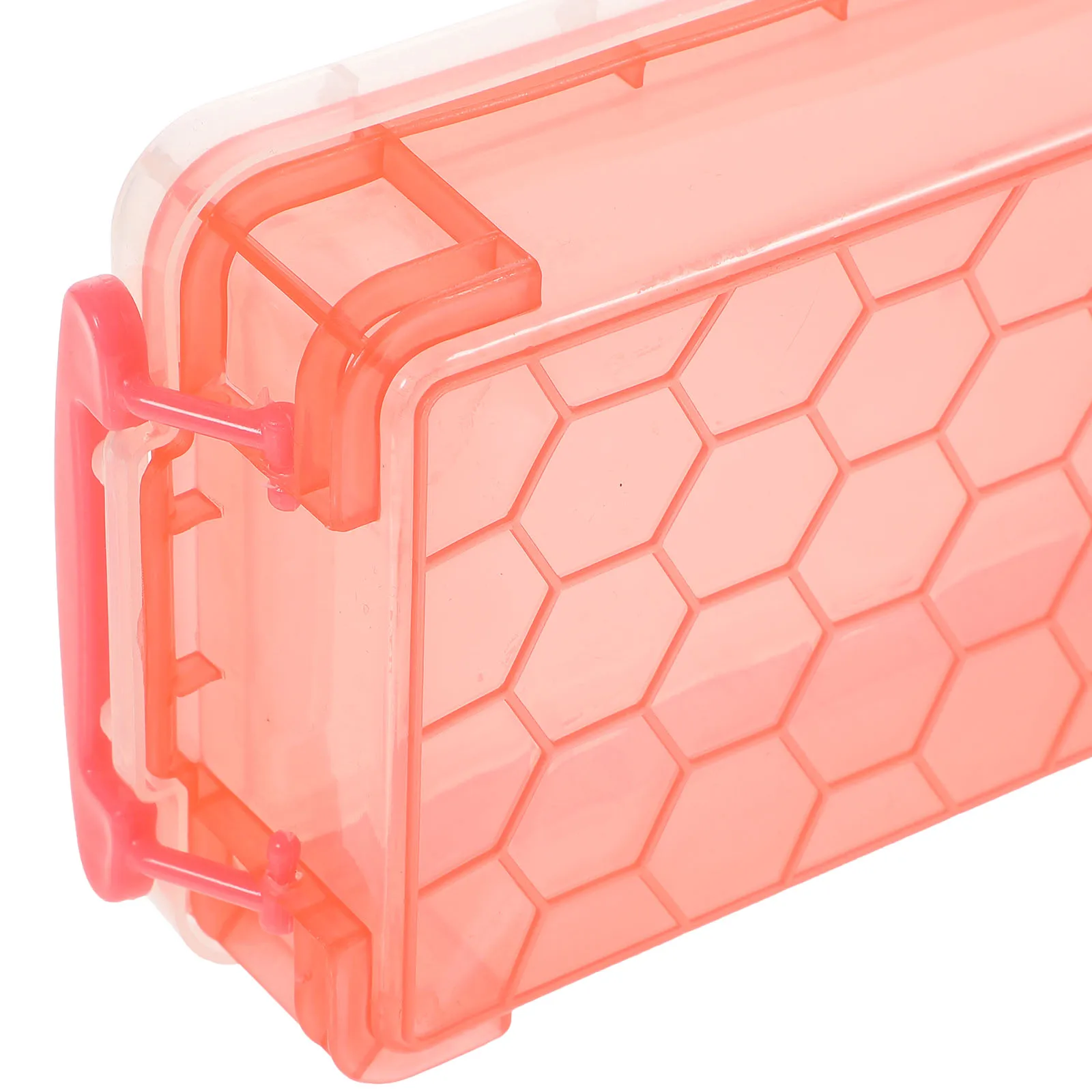 

4Pcs Portable Pencil Storage Boxes Large Capacity Multi-Function Plastic Pencil Cases Students Stationery Organizers