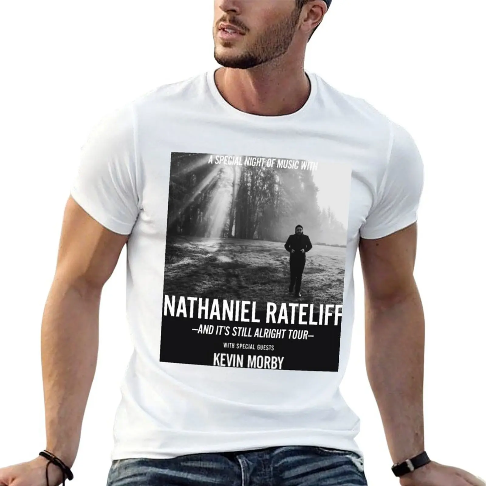 

alright nathaniel still rateliff T-Shirt t shirts with prints printed t shirts for man t shirts cotton 100% T-Shirt