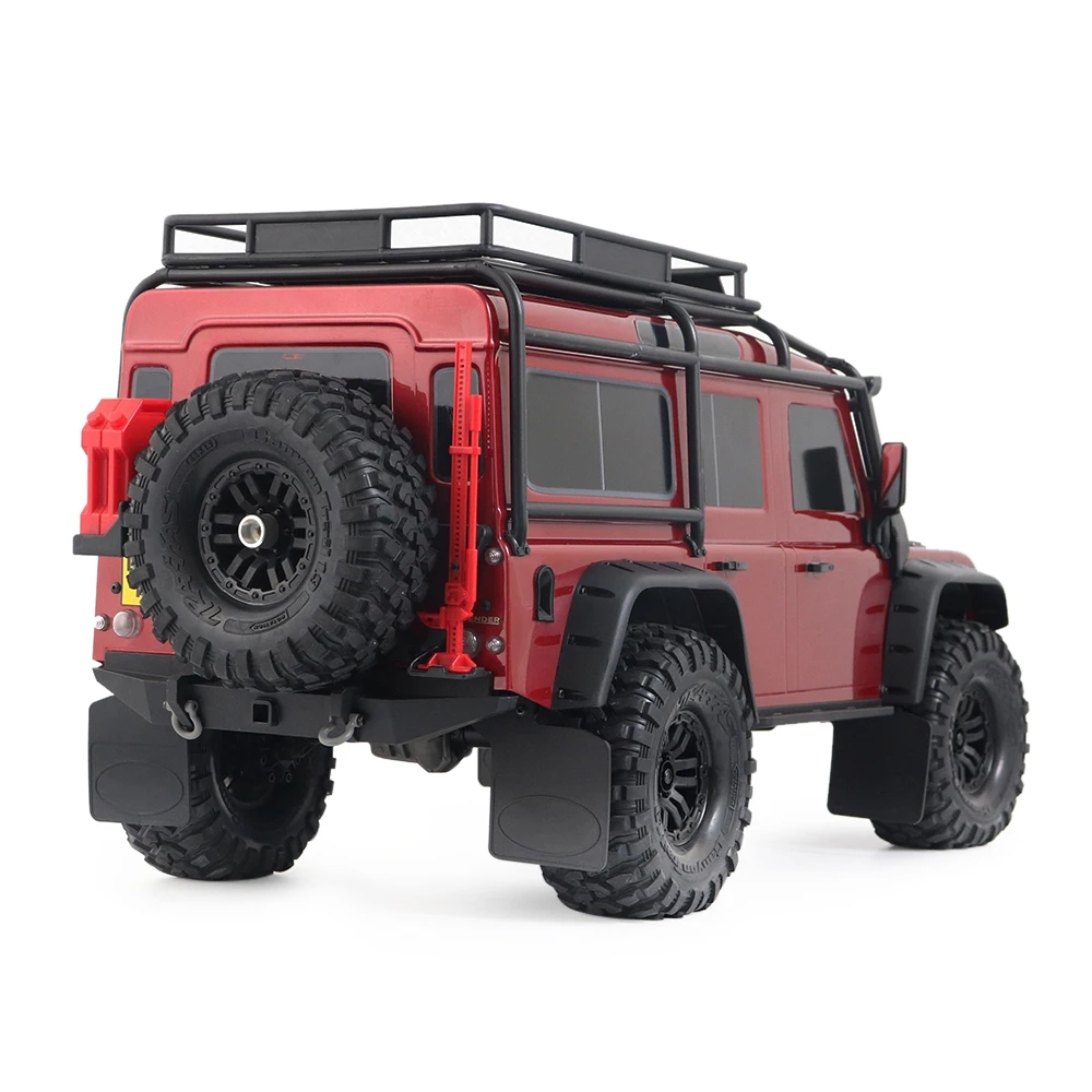 Rubber Fender Flares Front and Rear Mud Flaps with Mounting Base for 1/10 RC Crawler Car  TRX4 Bronco 2021 TRX-4 Defender