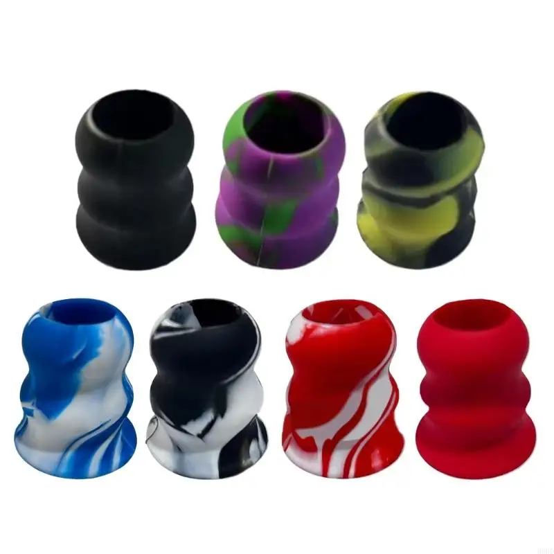 Baseball Softball Bat Knob Choke Grip, Baseball Silicone Taper Sleeve Accessories Cover Baseball Bat Taper Grip Knob 69HD