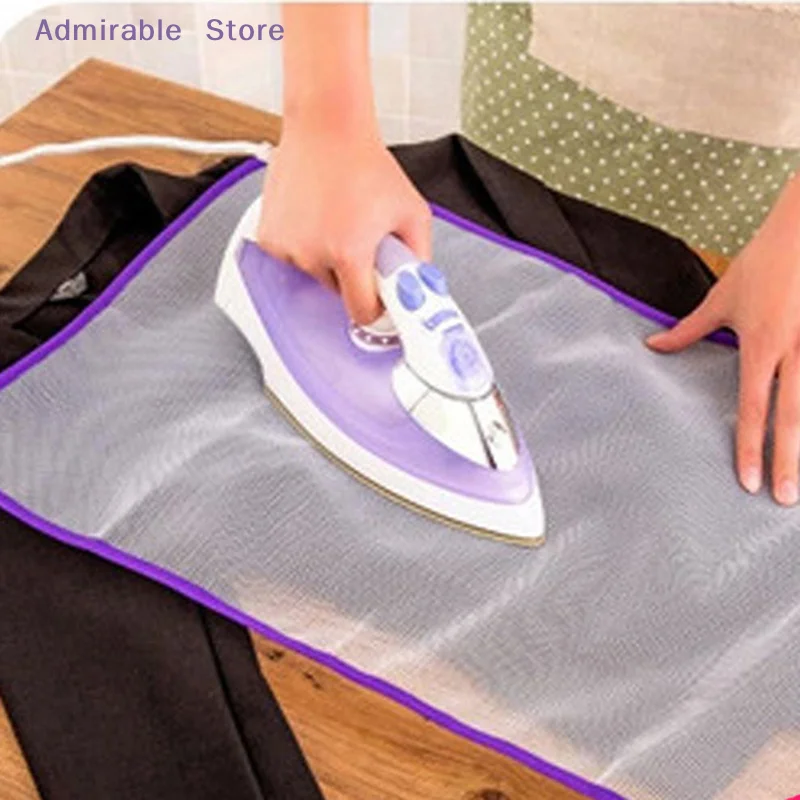 w1/2pcs Cloth Guard Protective Press Mesh Protective Insulation Ironing Board Cover Random Colors Against Pressing Pad Ironing