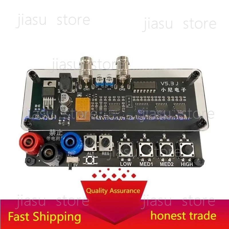 

Maxgeek VI Curve Tester, Dual-Channel Input Acrylic Version with Four Test Frequencies & Dual Display