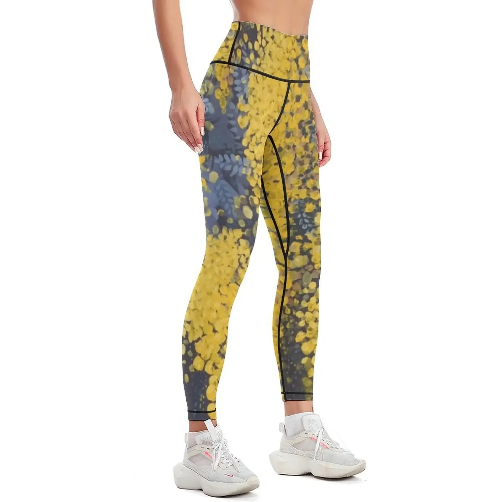 Wattle Australian Leggings for girls fitness set gym gym sportswear woman workout clothes for Womens Leggings
