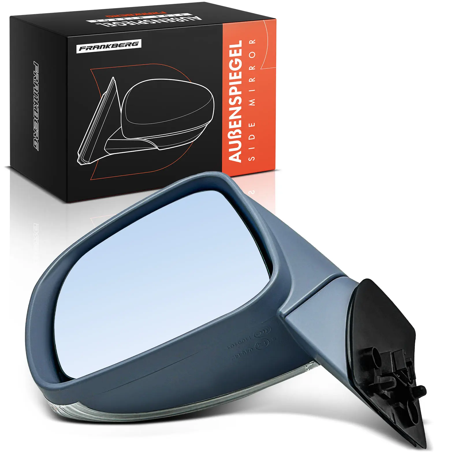 Frankberg 1x Buitenspiegel Links voor Chevrolet Captiva Sport C100 C140 2.4L 3.0L 3.6L Bj 2006 96818123 9009964