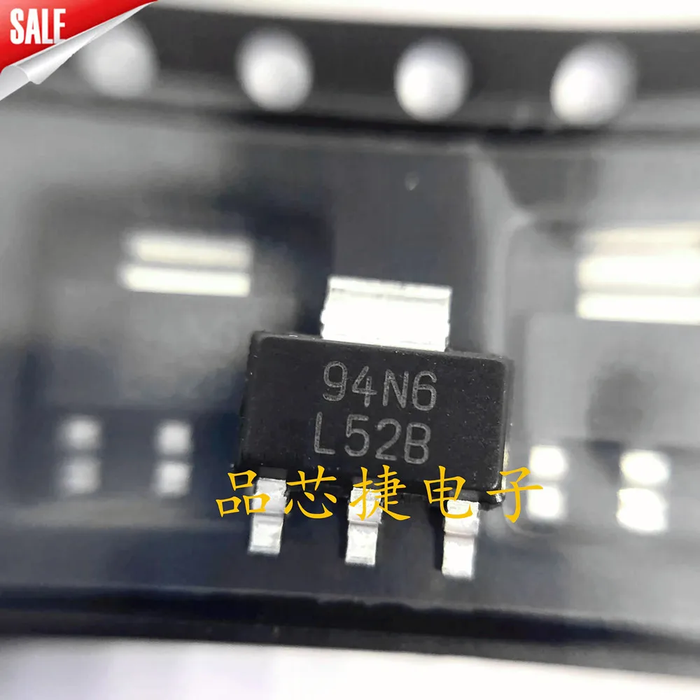 

10pcs/Lot LM3940IMPX-3.3/NOPB LM3940IMP-3.3 Marking L52B SOT-223 3.3V 1A, Low-Dropout Voltage Regulator