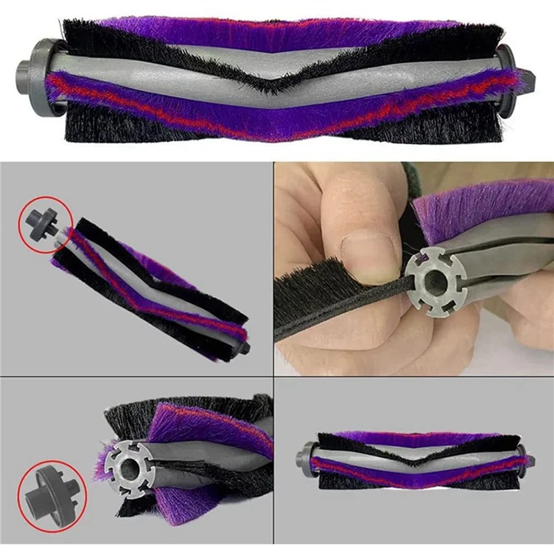 ABZA-36 шт., роликовая боковая щетка, сменный фильтр для пылесоса Powerbot-E VR05R5050WK, запасные части