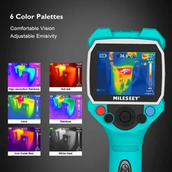 construction thermal Imager Infrared Thermal Imaging Camera Mileseey TR120 thermo camera  High Resolution 3.5Inch LCD Display