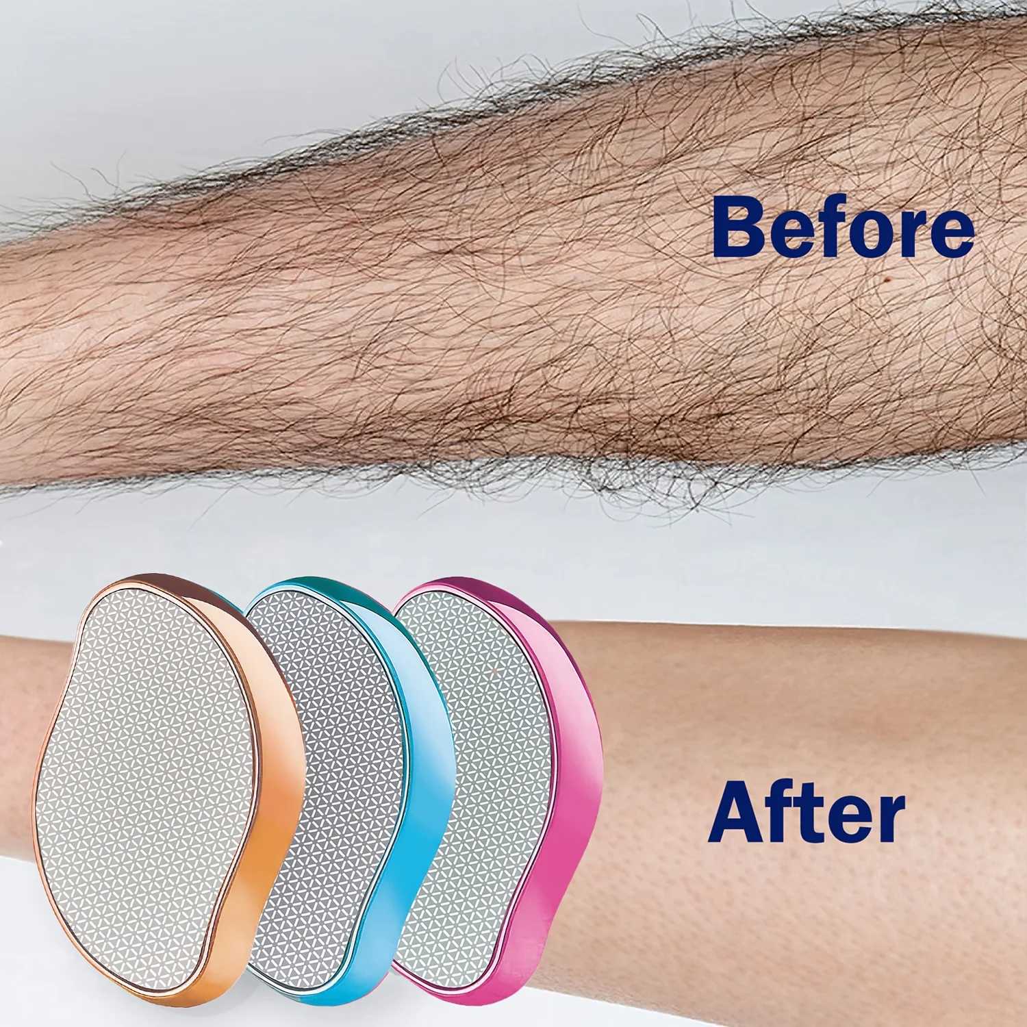 

1Pc Reusable Painless Hair Remover Exfoliating Body Care Tool