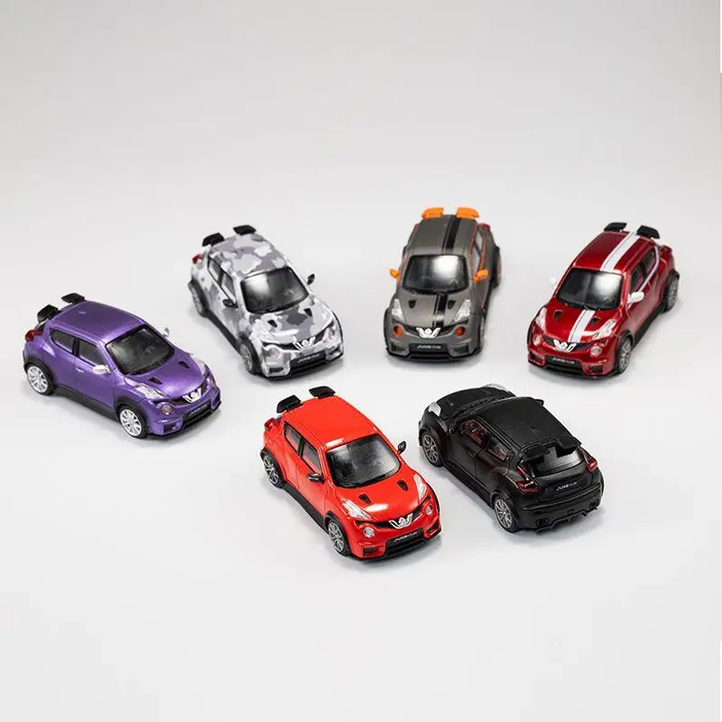 DCT 1/64 MINI Nissan JUKE-R Diecast Automotive Model Ornaments Cas Toys Gift Decorations Metal Alloy