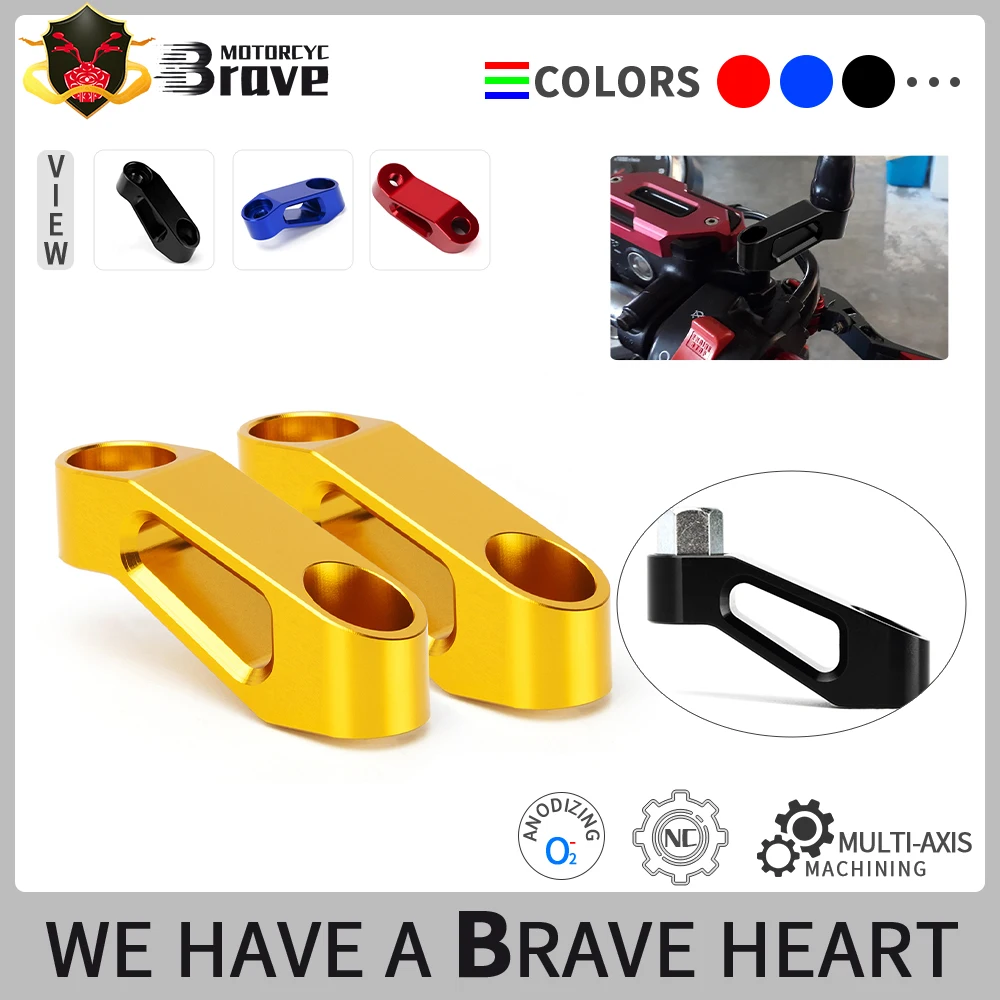 

For F900R F900XR F 900 R F900 XR F900 R/XR f900 r/xr Motorcycle Accessories Mirror Riser Extenders Spacers Extension Adapter