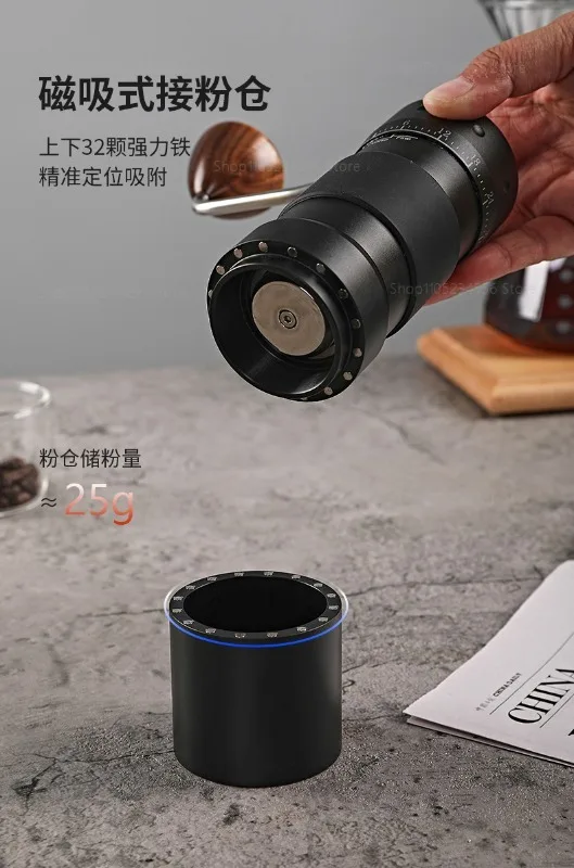 

Manual Coffee Grinder Portable Hand Coffee Mill Coffee Bean Hand Grinder Machine