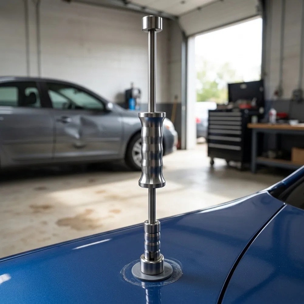 Auto Body Dent Repair Slide Hammer Puller Tool Suitable for Various Dent Types with Robust Stainless Steel Build