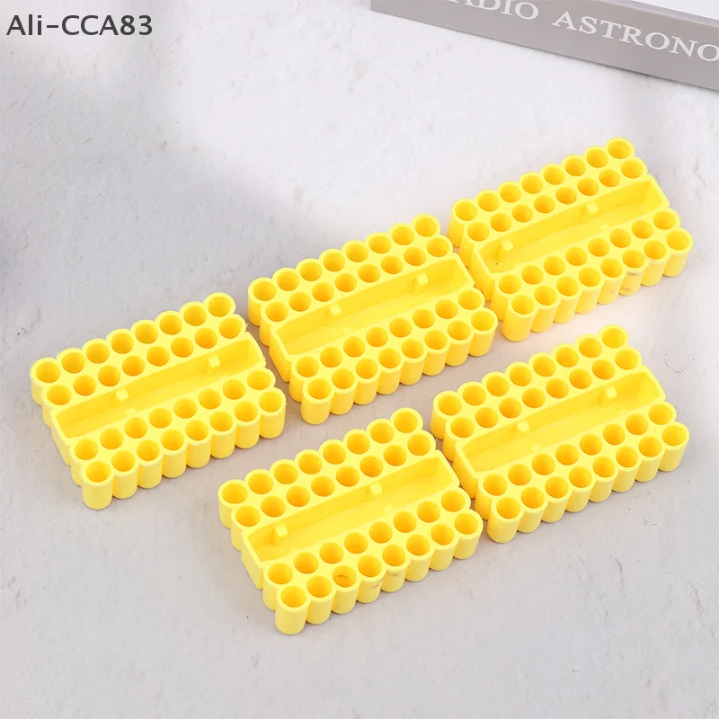 ที่เก็บดอกไขควง HMA73-1/2/5 ชิ้น 32 ช่อง สำหรับดอกไขควงหกเหลี่ยม ที่เก็บดอกสว่าน สำหรับเก็บดอกไขควงขนาด 6.35 มม. กล่องเก็บของ