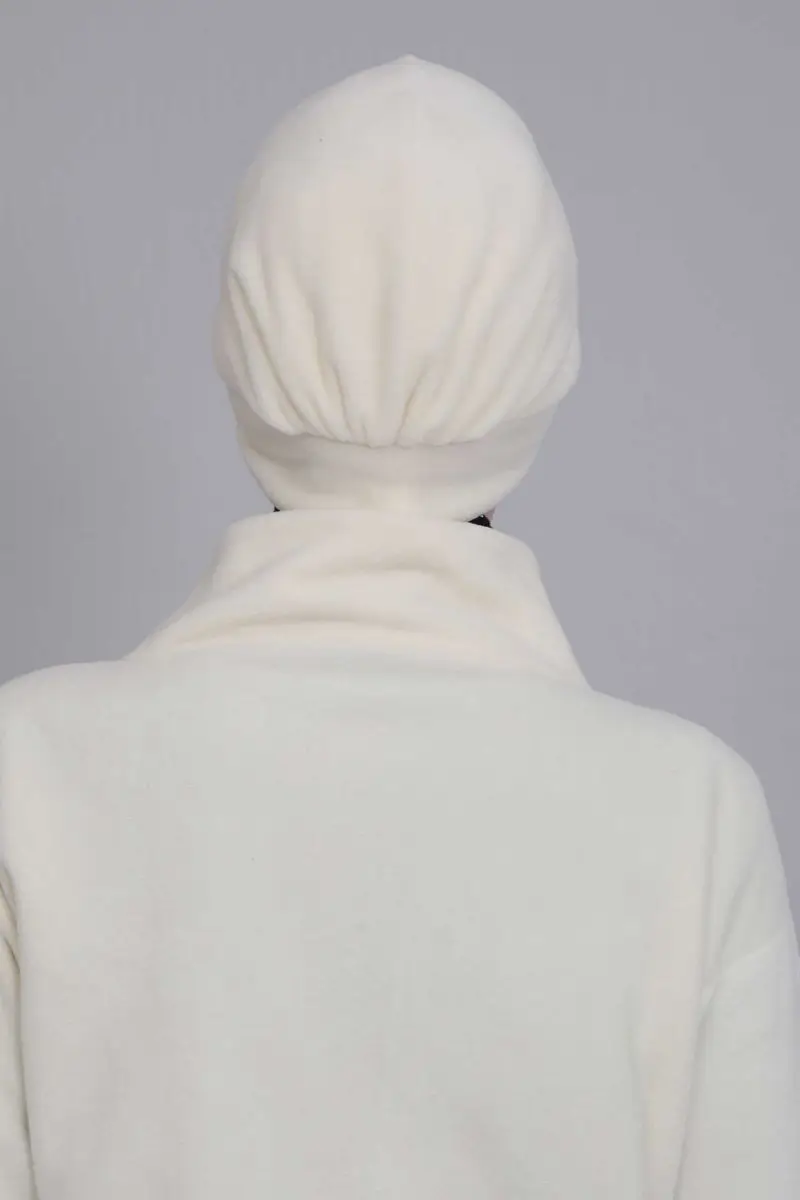 Visera polar crema de hueso