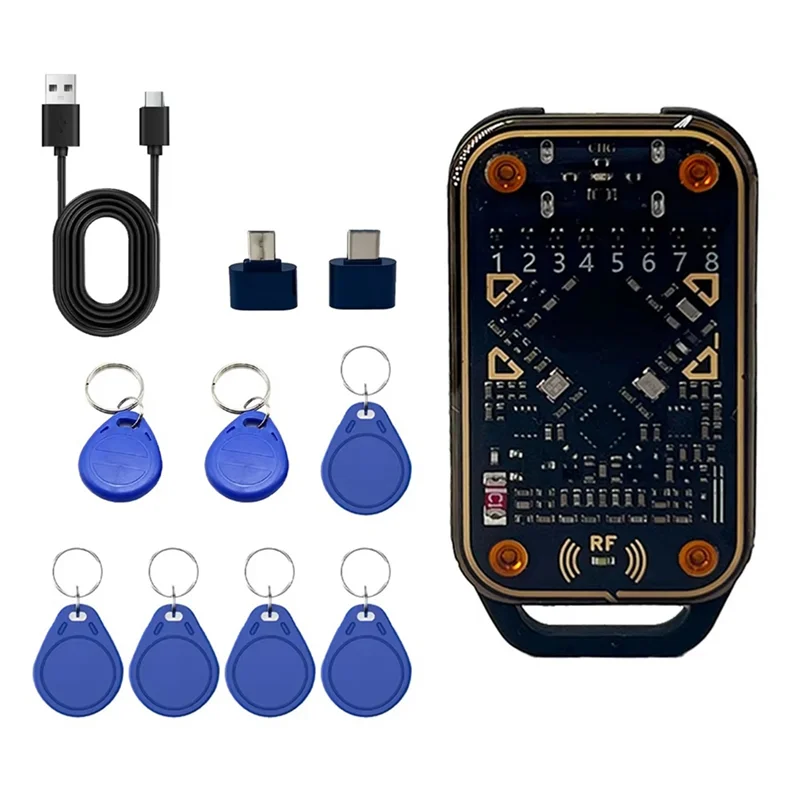 بطاقة كشف فائق الحرباء ABSQ-RFID متوافقة مع ناسخة علامة قارئ معرف قارئ NFC