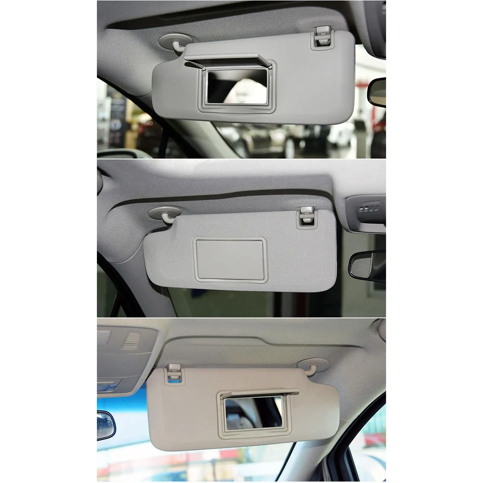 

Auto Sun Visor Mirror Cover Replacement Lightweight Sturdy Car Accessory for Chevrolet Malibu XL BKJWHZJG