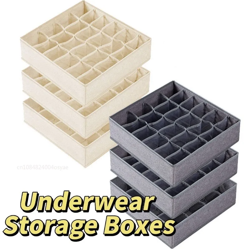 

Cloududa Underwear Organizers Of Cabinets And Drawers Wardrobe Clothes Bra Organizer Foldable Storage Box