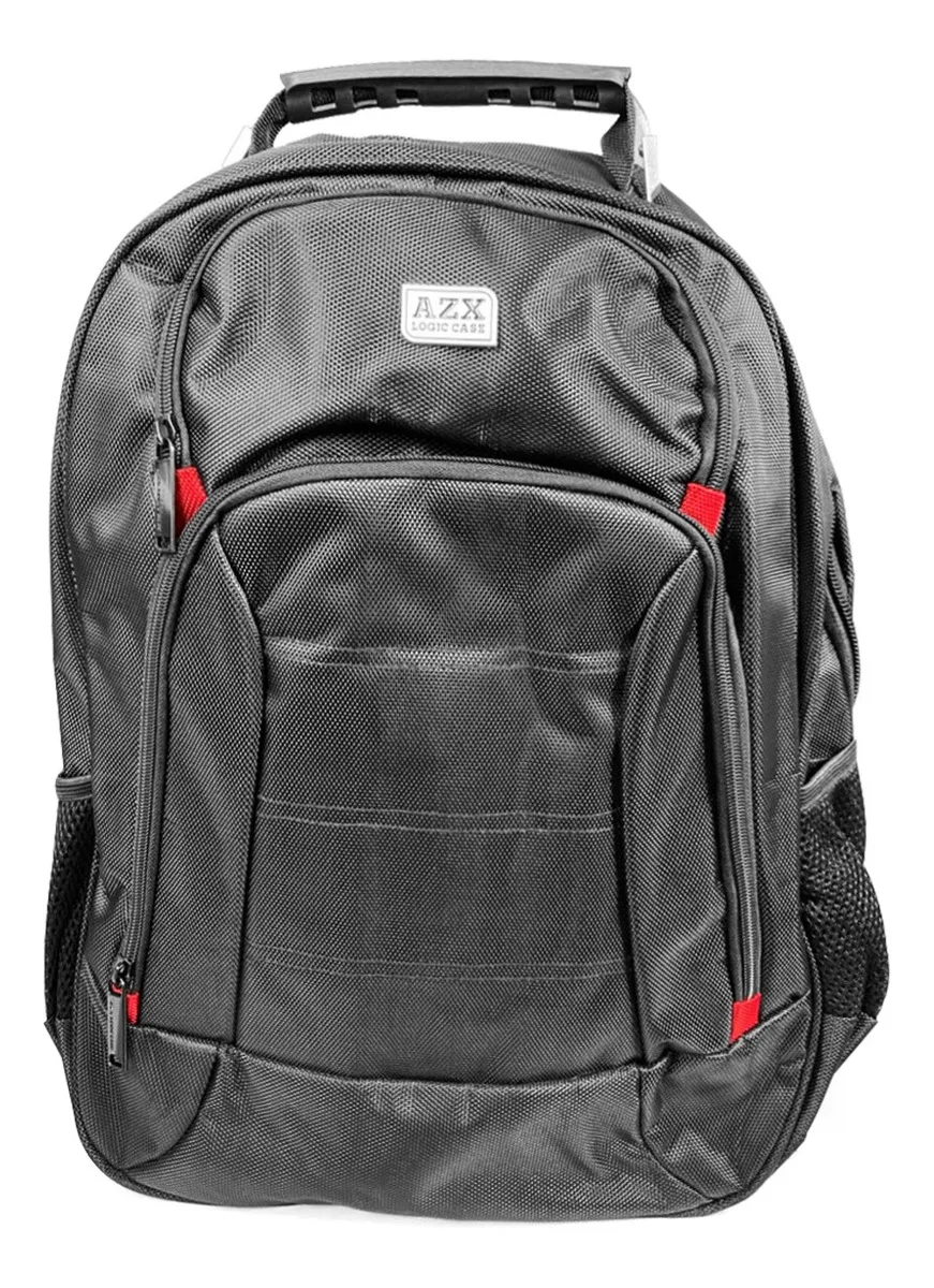 Reinforced Backpack With Black Steel Cable Work College