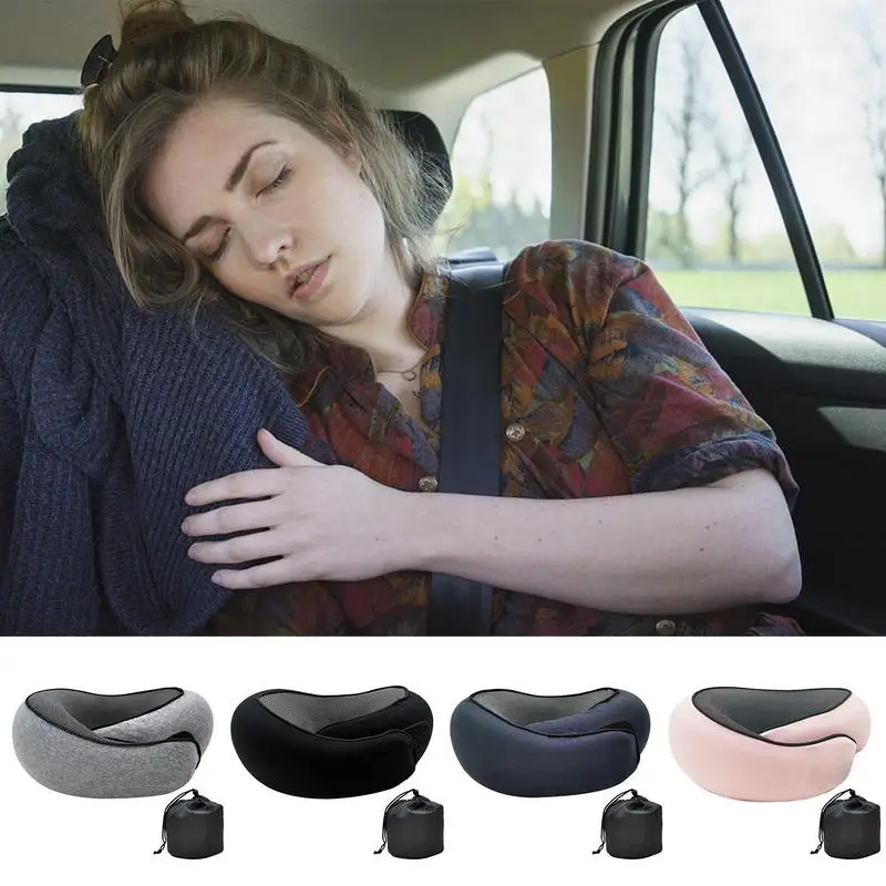 

Comfortable Neck Pillow Soft Foam Cushion Neck Supporting Pillow Multipurpose U Shaped Cushion For Travelling Nap Neck Message