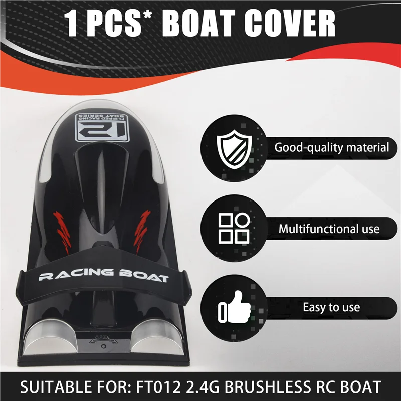 A63T-FT012-2 Boot Cover Voor Feilun FT012 2.4G Borstelloze RC Boot Onderdelen Accessoires
