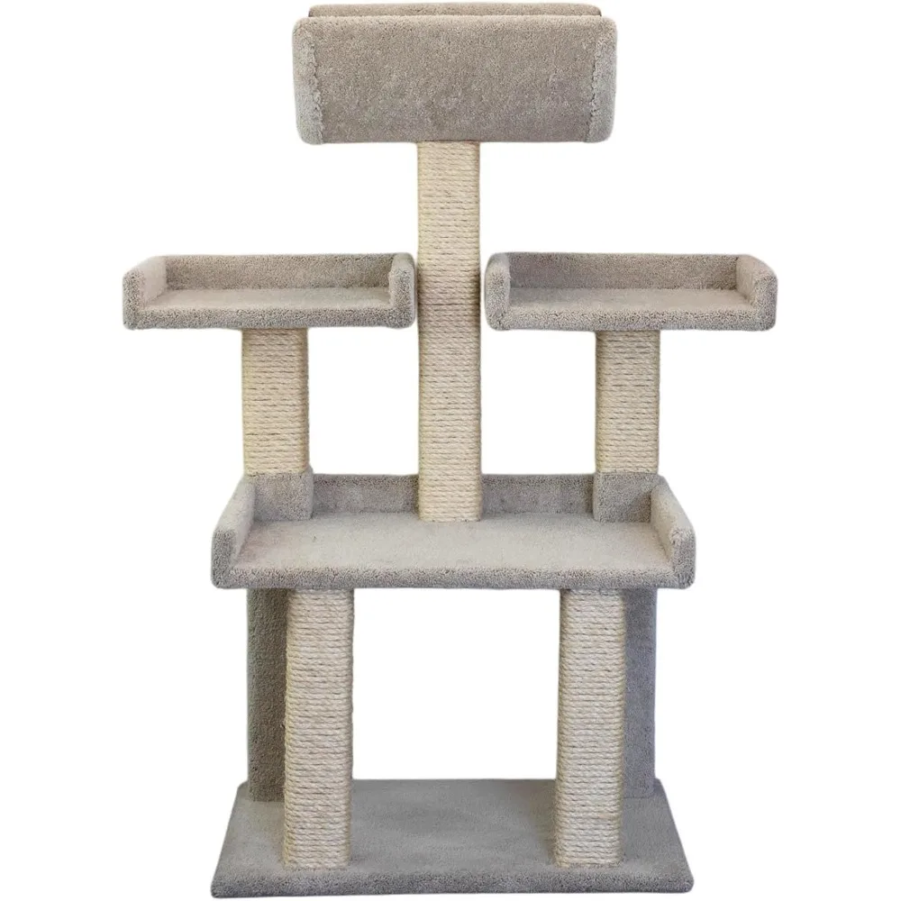 

Extra Large Cat Tower for Big Cats: Sturdy and Spacious Design to Satisfy Your Feline’s Climbing and Lounging Needs