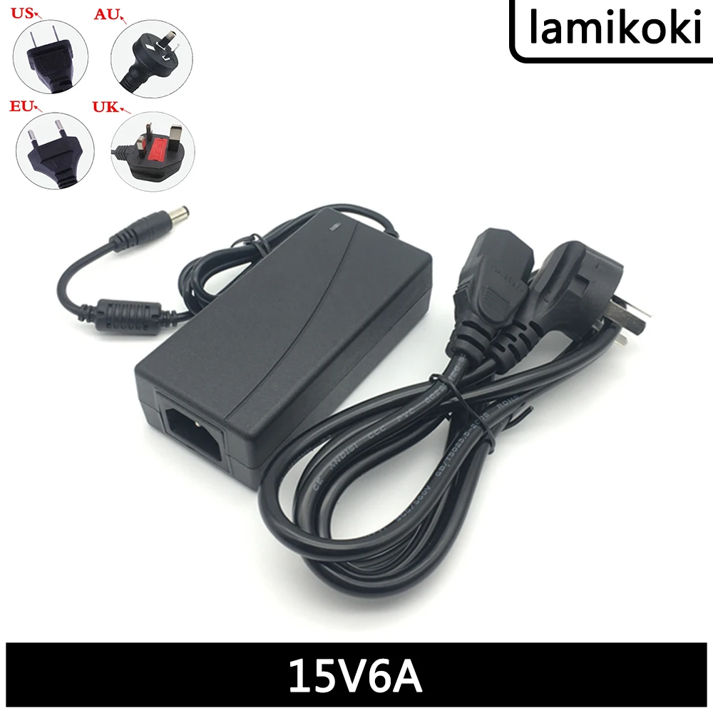 15V 6A Power Adapter POE Switch Wireless AP Network Camera Power Lever Audio 5A 4A Power Supply