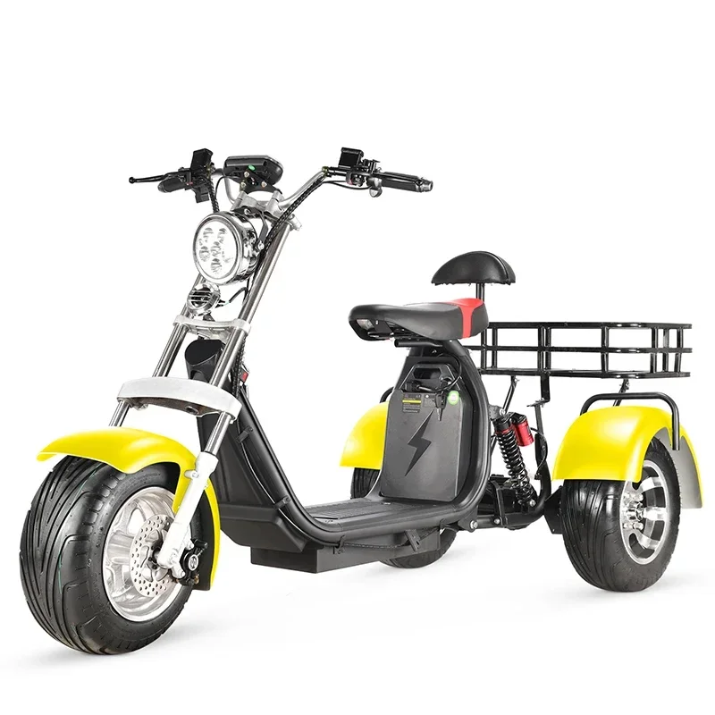 High Quality Electric Tricycle for 50km/h 2000W 60V Mini Electric Tricycle Elderly Scooter Manufacture Electric Vehicle Classic