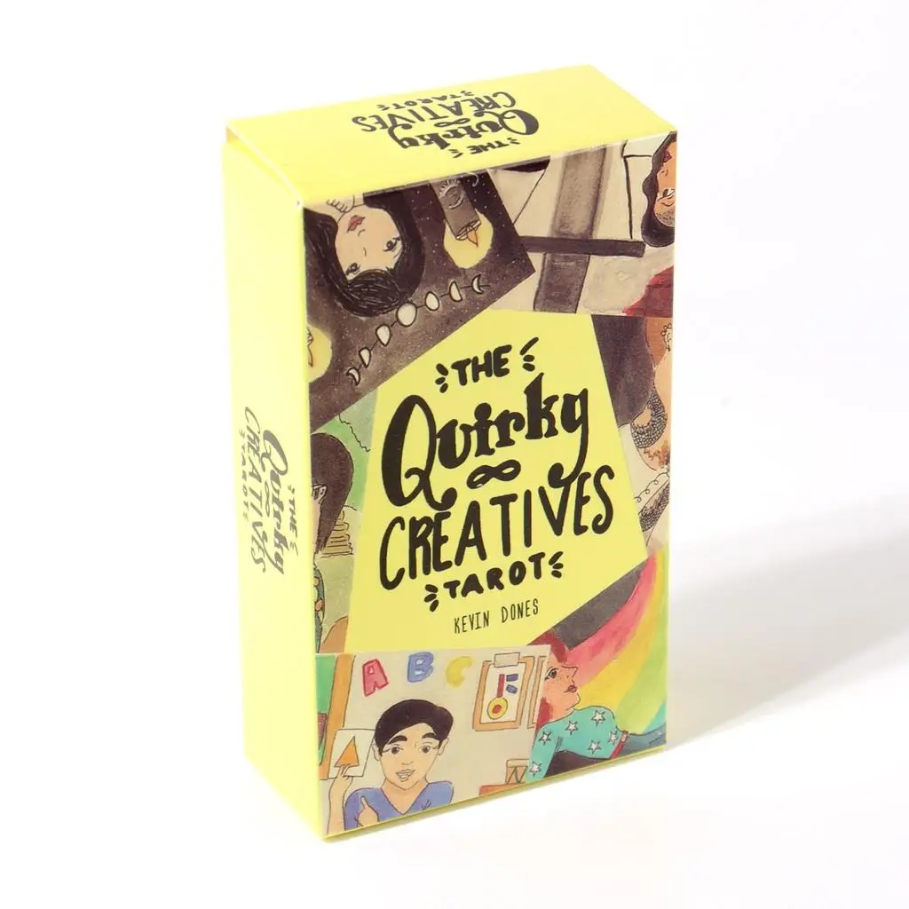 The Quirky Creatives Tarot Deck para Iniciantes, Party Game, Fortune Telling Prophet