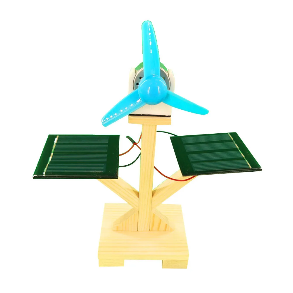 

DIY Solar Model Kit Diy Solar Fan Model Physics Science Toy Manual Assembly Educational Experiment Electronic Building Blocks