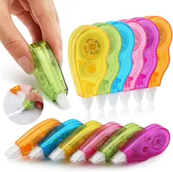6PCS Tape Corrector Sweet Things for School Kawaii Stationery for School Ribbon Corrector Tape Putty Corrector