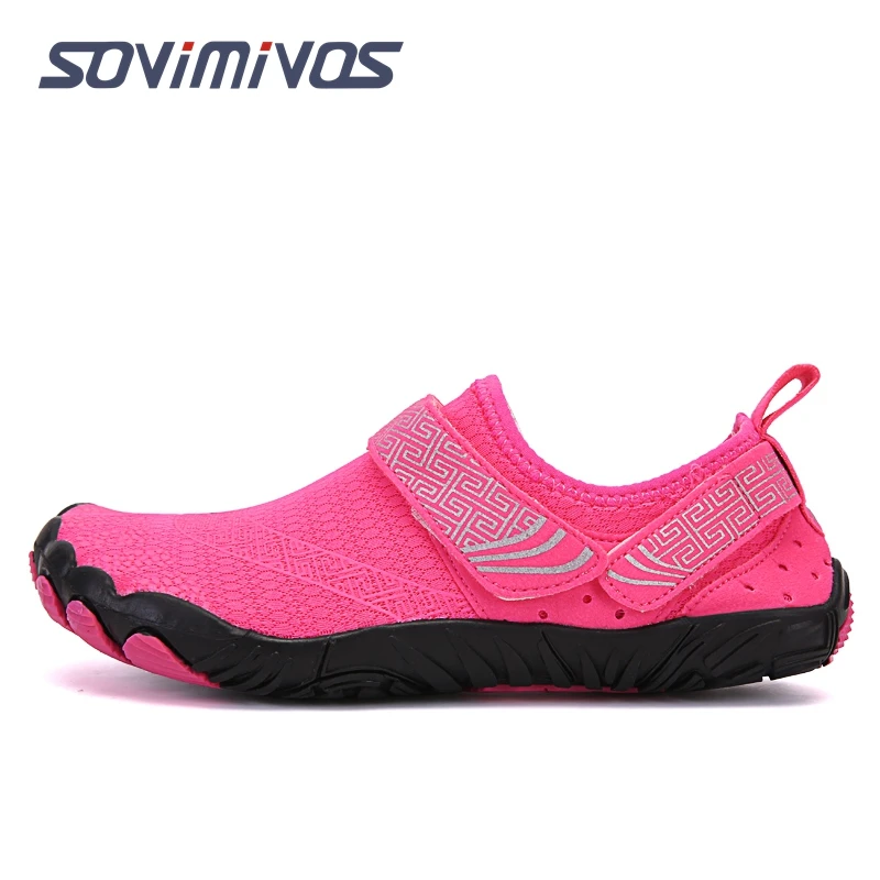 Kids Aqua Shoes Quick Dry Beach Barefoot Water Shoes Boy Girl Drainage Swim Sandals Diving Boating Surfing Sports Wading Sneaker