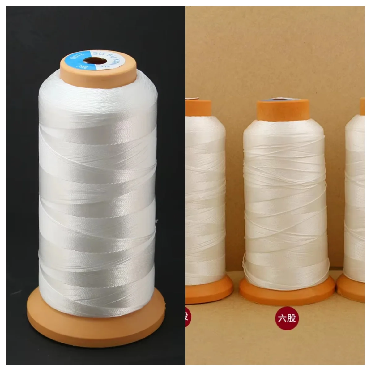 Hot Sale Durable 700M/480m/300m 0.25mm/0.50mm/0.75mm Nylon Waxed Thread String Cord Jewely Findings for DIY Stitching Thread