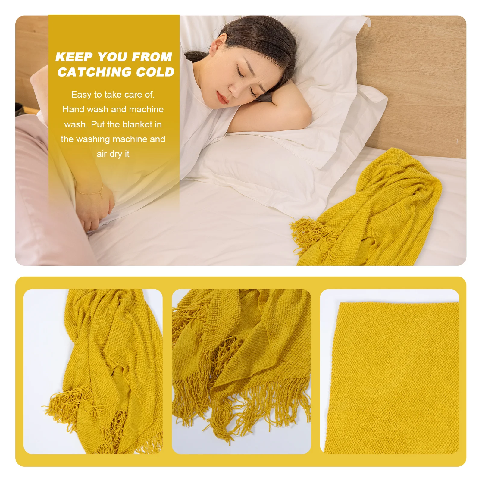 

1Pcs Sofa Blanket Pineapple Grid Pattern Knit Blanket Warm Comfortable for Sofa Home Decoration Warm Keep Cover