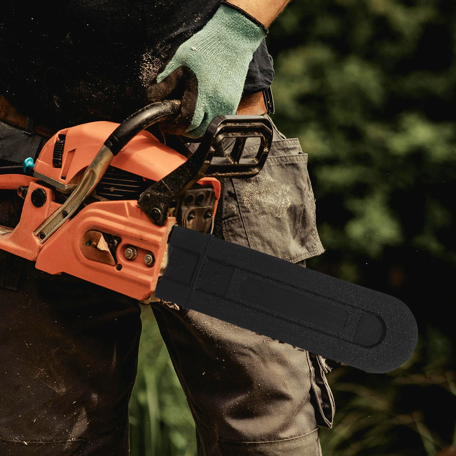 

14 Inch Chainsaw Guide Plate Cover Durable Protective Case For Storage Transport Easy Installation Universal Accessories Chain