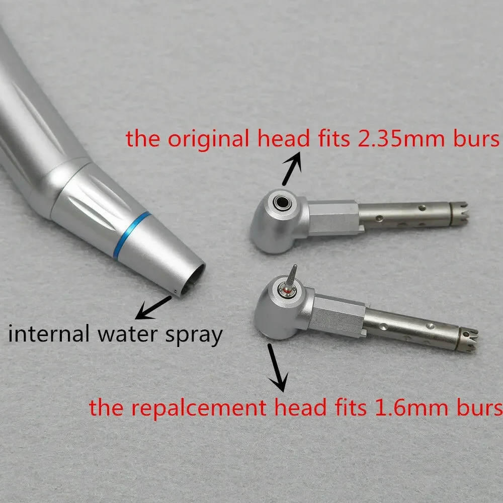 Dental High/ Low Speed Contra angle Head Replacement Head Push Button E-type FG1.6/ RA2.35mm Fit NSK Handy