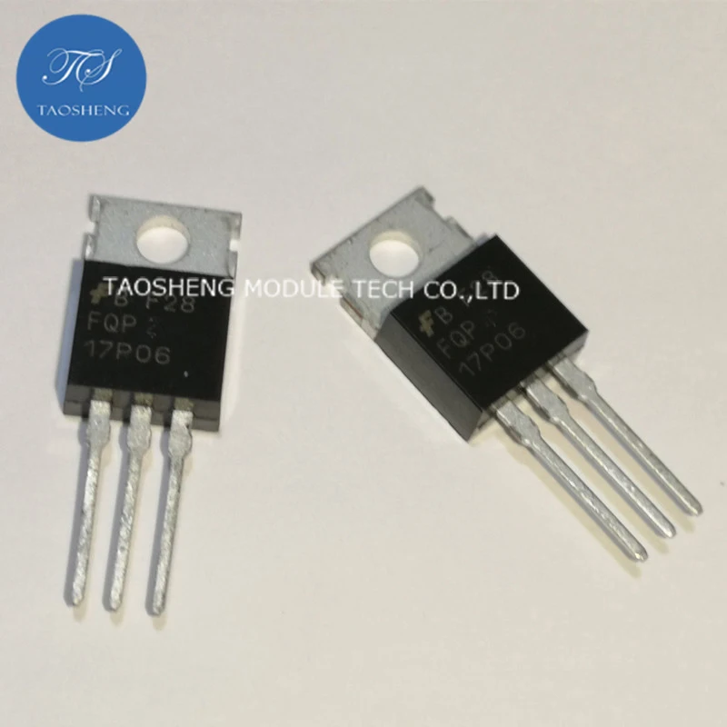 1PCS  New&Original FQP17P06 17A600V TO-220F【TAOSHENG】MODULE #TS10068