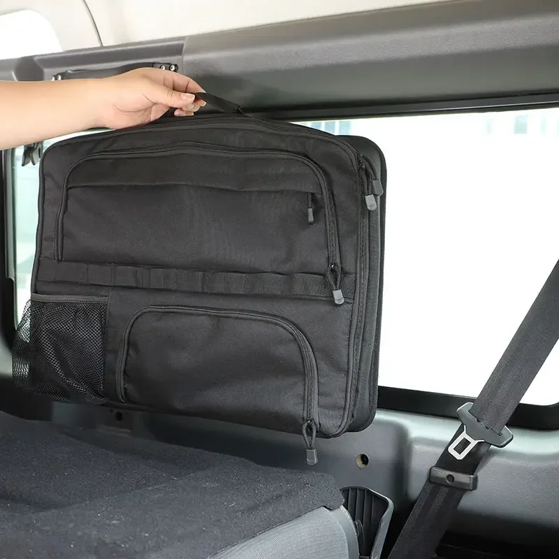 

For Land Rover Defender 110 130 2004-2019 Oxford Cloth Car Trunk Window Package Bag Cargo Tools Tidying Package Car Accessories