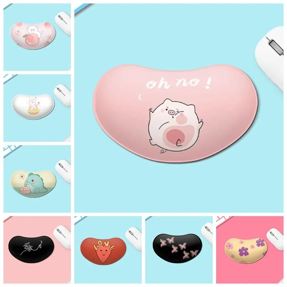 

Comfort Cartoon Mouse Pad Wrist Rest Rubber Colorful Cute Wrist Rest Pad Kawaii Cartoon Anti-skid Mouse Wrist Rest Pad