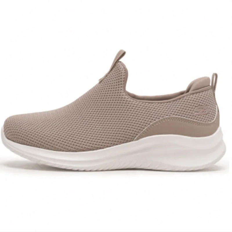 skechers-women-walking-shoes-117572-tpe-taupe-knit-slip-on-lightweight-casual-comfort-sneakers