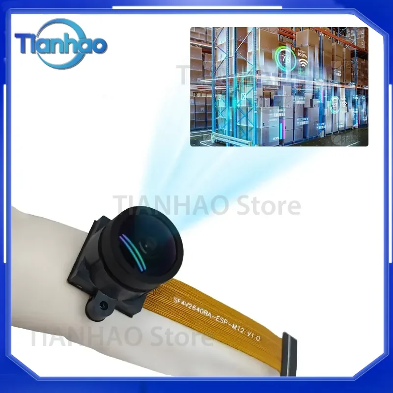 2MP DVP 24PIN OV2640 130° Wide Angle ESP32 Camera Module for Kitchen Robot Smart Device DIY Project