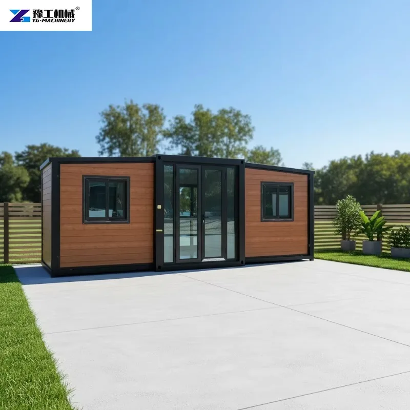 Steel Portable Design 20ft 40ft Expandable Modern Luxury Container House Soundproof Folding House
