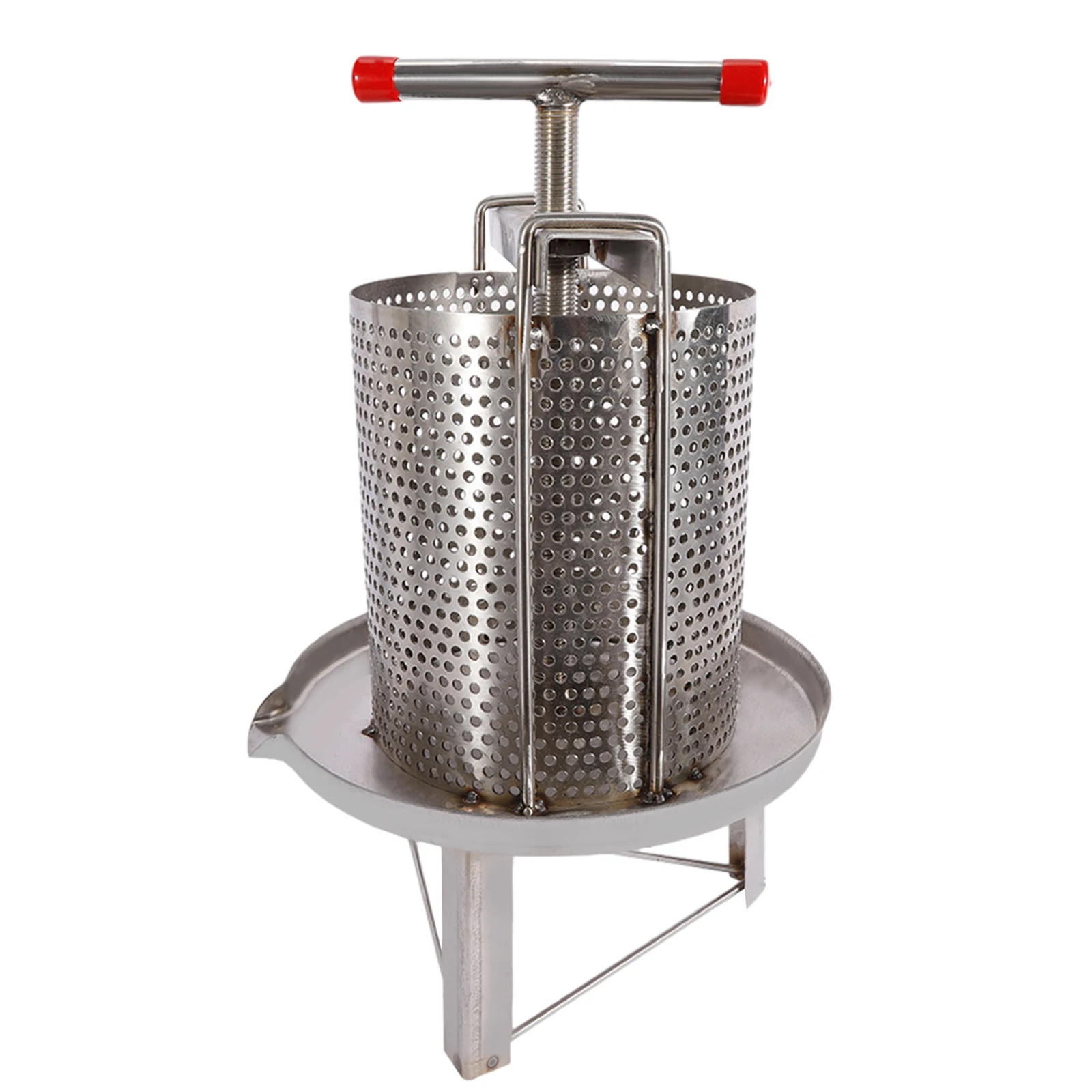 Manual Honey Presser: Durable Stainless Steel Design for Efficient, Pure Honey Extraction and Easy Impurity Filtration