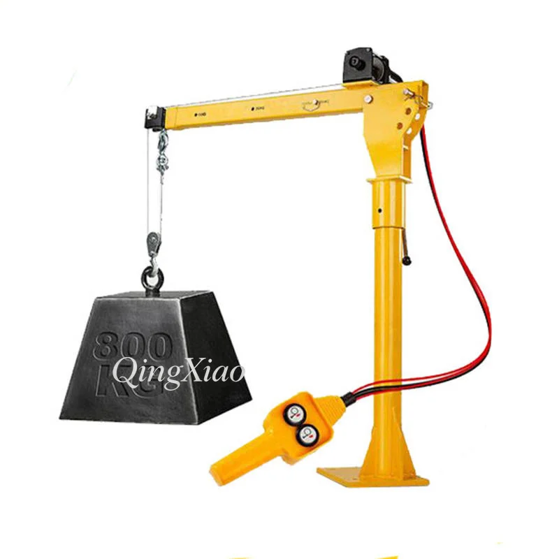 Foldable Small Truck Crane Reliable Heavy Load Bearing Body Convenient Installation On Vehicle Platform For Goods Lifting Using